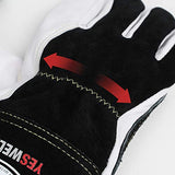 YESWELDER Guantes de soldadura TIG de piel de cabra de primera calidad, cuero de grano superior, alta destreza, verdadero, ajuste XL