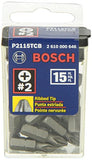 BOSCH P2115TCB - Broca Phillips de impacto (1 pulgada, 15 piezas)