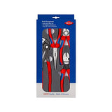 Knipex Tools 00 20 01 V15 - Juego de alicates (4 unidades, en bandeja de espuma)