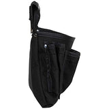 Klein Tools 5719 PowerLine 19-Pocket Tool Pouch, Cordura Nylon, Tunnel Loop, Black