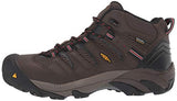 KEEN Utility Lansing Botas de trabajo impermeables con puntera de acero de altura media para hombre, marrón (Cascade Brown/Brindle), 12 US