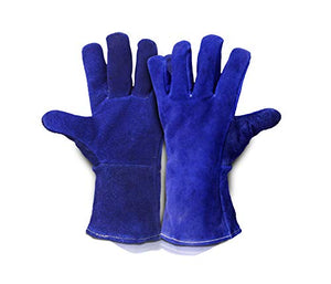 Guante Soldador Azul Con Hilo Kevlar FORTE