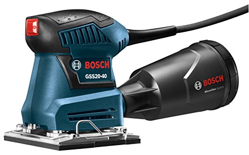 BOSCH GSS20-40 Lijadora de acabado orbital (1/4 hoja)