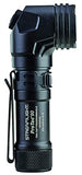 STREAMLIGHT 88087 ProTac 90 300 lúmenes Linterna táctica de ángulo Recto multicombustible con una batería de Litio CR123A y una batería alcalina AA y Funda de Nailon, Color Negro, Paquete de almeja