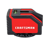 CRAFTSMAN Nivel láser, rango de 10 pies (CMHT77634), rojo