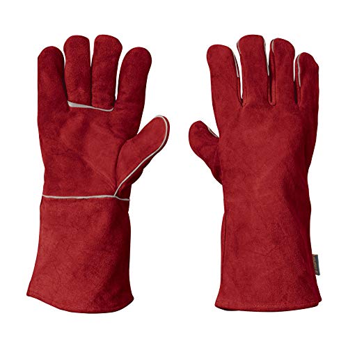 Truper GU-505, Guantes rojos para soldador