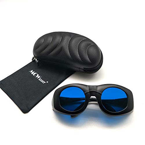 OD7+ Gafas de seguridad láser 680-1100 nm, láser Picosecond/luz fría/láser Yag/módulo infrarrojo láser protección de ojos gafas láser para 755 nm, 808 nm, 980 nm, 1064 nm, 1080 nm MCWlaser