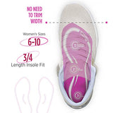 Comfort Zone Tri-balance Insoles Women's, 6-10