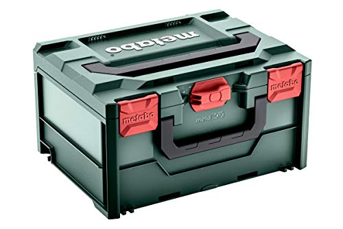 Metabo Metabox 215 626887000 - Caja de herramientas (ABS, sin herramientas, apilable, resistente, irrompible, 396 x 296 x 215 mm, volumen 18,3 L)