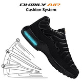 DYKHMILY Zapatos de Seguridad Hombre Zapatos Seguridad Puntera Carbono Tenis de Seguridad Industrial Tenis Hombre Zapatos Hombre Tenis de Seguridad(26.0 cm,Negro,D91825)