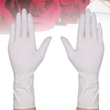 HEALLILY Guantes Desechables Guantes de Goma: 10PAIL Guantes Impermeables Guantes Antiestáticos Protectores de Manos Dedos Anti Deslizamiento Cubiertas de Mano para Reparación Reloj de