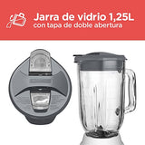 Licuadora Black + Decker DuraPro 550 Watts con 12 Velocidades, BLBD210GW-MX