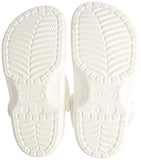 Crocs Classic Clog Ad, Zapatos Unisex Adulto, Blanco (White), 24.5-25CM