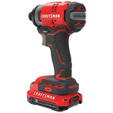 CRAFTSMAN CMCF810C1 - Kit de controlador de impacto máximo de 20 V, inalámbrico