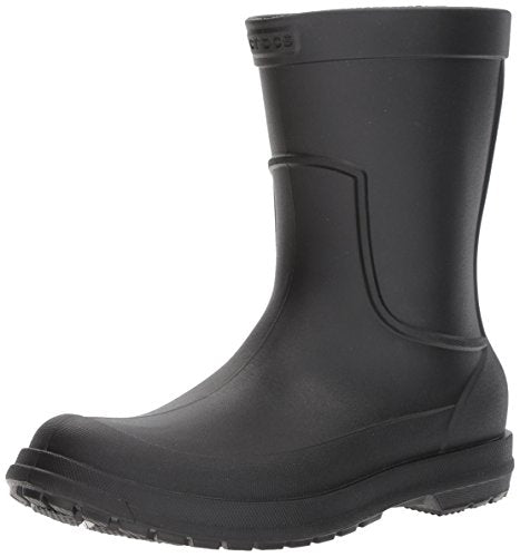 crocs AllCast M - Botas de Lluvia para Hombre, Negro/Negro, 9 M US