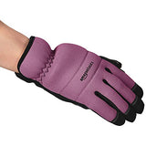 AmazonBasics Women's Work Gloves, Garden Gloves, Purple, M