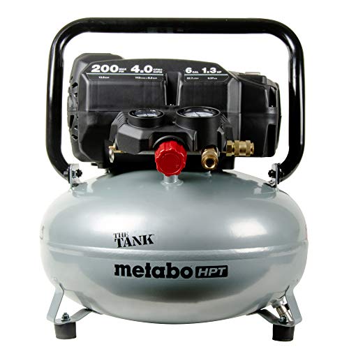 Metabo HPT Compresor de aire | THE TANK™ | 200 PSI | 6 galones | Panqueque | EC914S