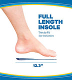 Dr. Scholl's ULTRA THIN Massaging Gel Insoles (Men's 8-13, Women's 6-10) // 30% Thinner in the Toe for Comfort in Dress Shoes