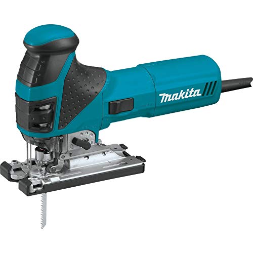 Makita 4351FCT Sierra de calar con mango de barril, con cambio de hoja