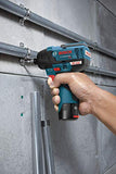 BOSCH GXL12V-220B22 12V Max 2-Tool Kit combinado sin escobillas con taladro/driver de 3/8 pulgadas, destornillador hexagonal de 1/4 pulgadas y (2) baterías de 2.0 Ah