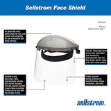 Sellstrom S30120 Advance Crown and R HDGR-CLR Win, 2" Height, 5" Wide, 3" Length, Polycarbonate, Standard, Grey