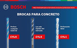 Bosch 2608590127 Sets de brocas CYL-1, 3 piezas