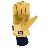 Wells Lamont HydraHyde - Guantes de trabajo de invierno para hombre, resistentes al agua, aislados, talla M (1202 m)