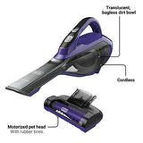 Black & Decker HLVA315J22 Aspiradora de Mano de Litio, Purple Pet Head /2.5 Amp Hour, 1, 1