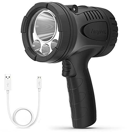 Energizer Foco LED Recargable, IPX4, Resistente al Agua, Linterna LED superbrillante, Resistente a los Impactos, Resistente, Distancia de Haz Potente