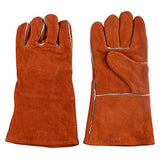 Guantes de Soldadura Guantes Resistentes Al Calor Y de 14 Pulgadas para Mig, Soldador Tig, Horno, Camping, Estufa, Chimenea Y Más (