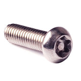 Tornillos Torx M6 x 16 mm, tornillos de cabeza torx de acero inoxidable 304, tornillos de seguridad de cabeza de botón, roscas de mano derecha, métricas, 20 unidades