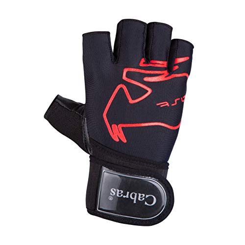 Guante de WFL-729 guantes de gym para caballero de piel 100% genuina. Alto impacto. Este modelo de CABRAS AST con doble refuerzo, soporte en la palma y muñequera de neopreno elástica para soporte y resistencia durante tus ejercicios más demandantes. Perfe