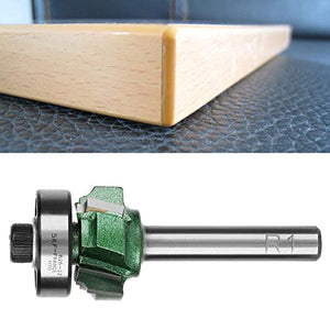 FTVOGUE Edgetrimmer Router Bit R1 / R2 / R3 Carpintería Fresadora 4 Dientes Cortadora de Recorte Para Carpintería Máquina de Grabado