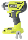 Ryobi P238 18V One+ Brushless 1/4 2,000 Inch Pound, 3,100 RPM Cordless Impact Driver w/Gripzone Overmold, Belt Clip, and Tri-Beam LED (Power Tool Only, Battery Not Included)