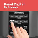 Olla Eléctrica BLACK+DECKER 12 Funciones Arroz cocción lenta y más