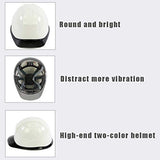 WXJ Casco de Moda de Dos Colores Anti-UV Transparente Aleros Flotantes Diseño Forro Acolchado de 6 Puntos Banda para El Sudor Extraíble Obra de Construcción, Carretera, Minería