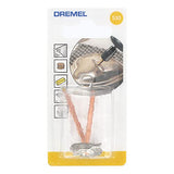 Dremel Cepillos de acero inoxidable 530-02 (paquete de 2), 1,9 cm de diámetro, amarillo