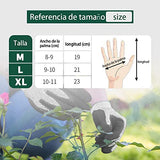 VIRIDIANA Guantes Anticorte Nivel 5 de Protección, Guantes resistentes a los cortes, industriales, antipinchazos, protección de manos para jardinería, M, Verde