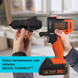 BLACK+DECKER Juego de Herramientas MATRIX 6 Piezas MTX20K6A-B3