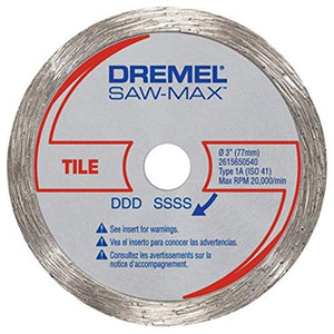 Dremel SM540 Disco de Diamante 3 Pulgadas Saw-Max para Cortar Azulejo