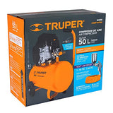 Truper COMP-KIT50, Kit compresor 50 L, 3-1/2 HP, manguera de PVC y pistola