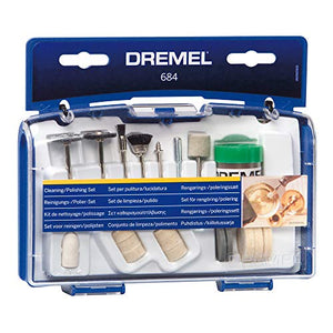 Dremel 684-01 Kit para Limpiar y Pulir, 20 Piezas