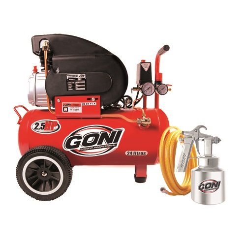 Compresor Moto Lubricado 120 Volt 2850Rpm 2.5 Hp 2 Goni 940P