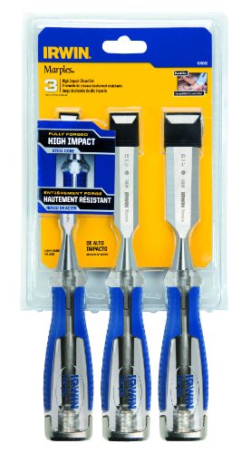 IRWIN Tools Marples Juego de Cinceles de alto impacto Azul