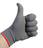 VViViD Par de guantes aplicadores antiestáticos profesionales de vinilo gris (paquete económico, 6 pares)