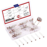 Hilitchi - Resistencia fotoresistor (210 unidades, resistencia a la luz, función de la luz, 5 mm, GM5539 5539)