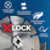 Bosch DBX4541E X-Lock Xtreme Hoja de diamante segmentada de 4-1/2"