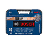 Bosch 2608594070 Set Mixed, Tin Profesional, 103 piezas