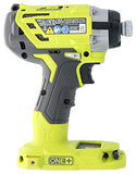 Ryobi P238 18V One+ Brushless 1/4 2,000 Inch Pound, 3,100 RPM Cordless Impact Driver w/Gripzone Overmold, Belt Clip, and Tri-Beam LED (Power Tool Only, Battery Not Included)