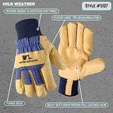 Wells Lamont de los hombres invierno guantes de trabajo con palma de piel, 100 g Thinsulate Talla XXXL), color 5127 x xx)